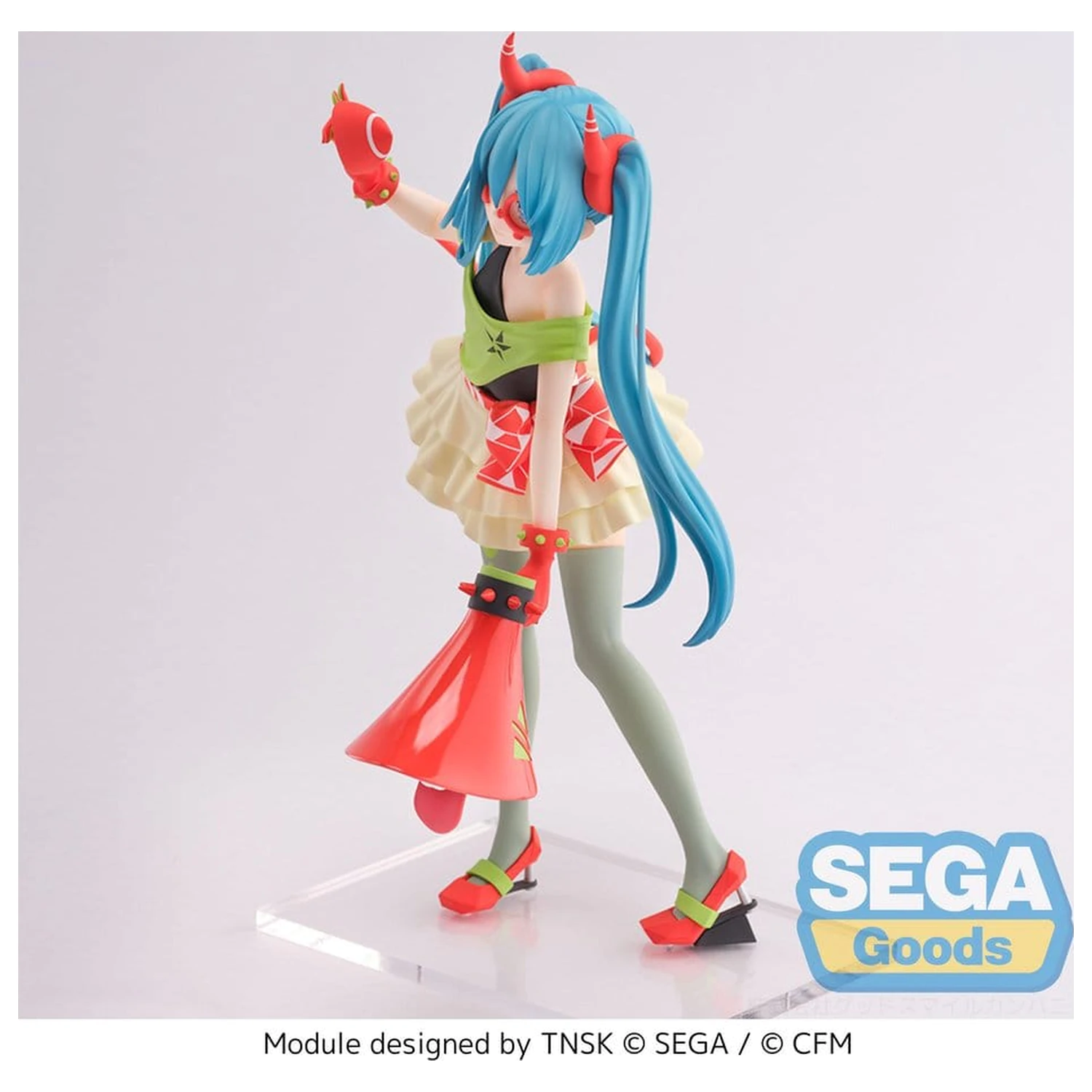 Hatsune Miku Project DIVA X FIGURIZMa PVC figura Hatsune Miku DE:MONSTAR T.R. 22 cm termékfotó