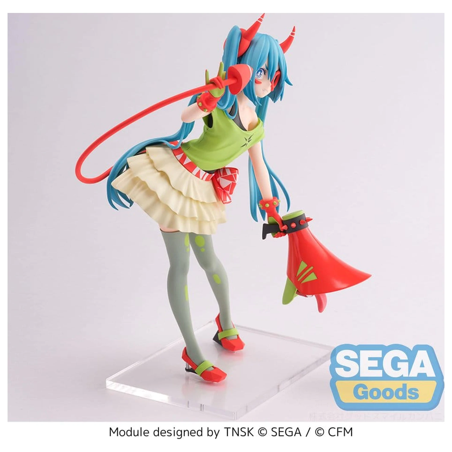 Hatsune Miku Project DIVA X FIGURIZMa PVC figura Hatsune Miku DE:MONSTAR T.R. 22 cm termékfotó