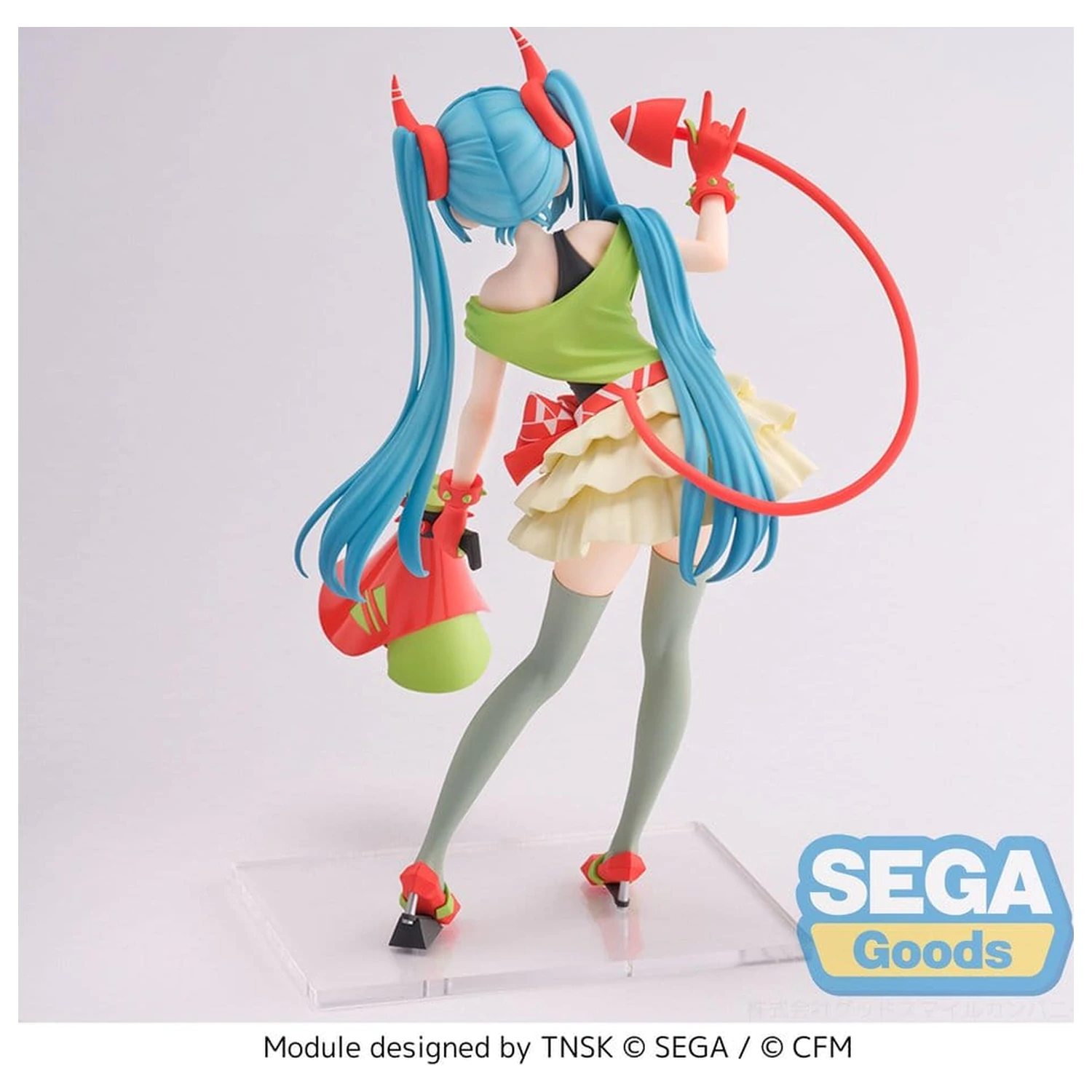 Hatsune Miku Project DIVA X FIGURIZMa PVC figura Hatsune Miku DE:MONSTAR T.R. 22 cm termékfotó