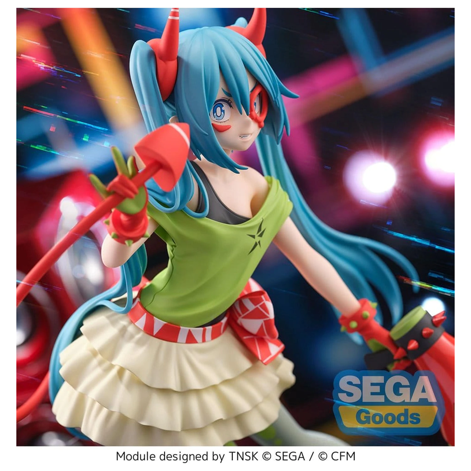 Hatsune Miku Project DIVA X FIGURIZMa PVC figura Hatsune Miku DE:MONSTAR T.R. 22 cm termékfotó