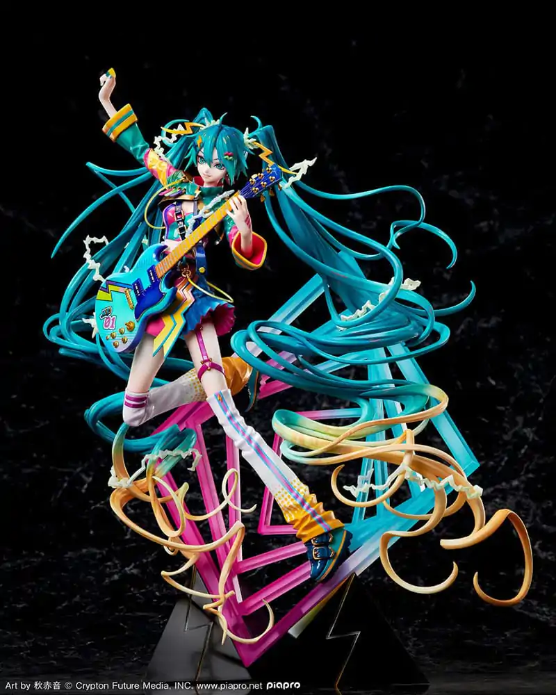 Hatsune Miku PVC szobor figura 1/7 Japan Tour 2023 Thunderbolt 32 cm termékfotó