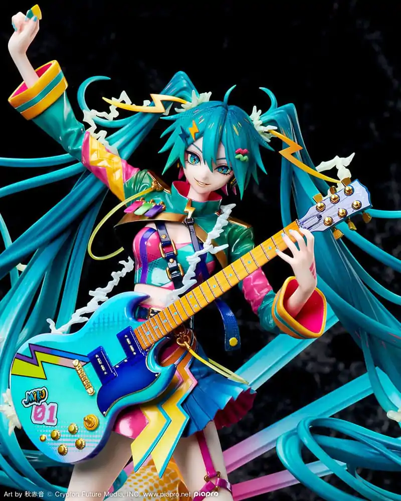 Hatsune Miku PVC szobor figura 1/7 Japan Tour 2023 Thunderbolt 32 cm termékfotó