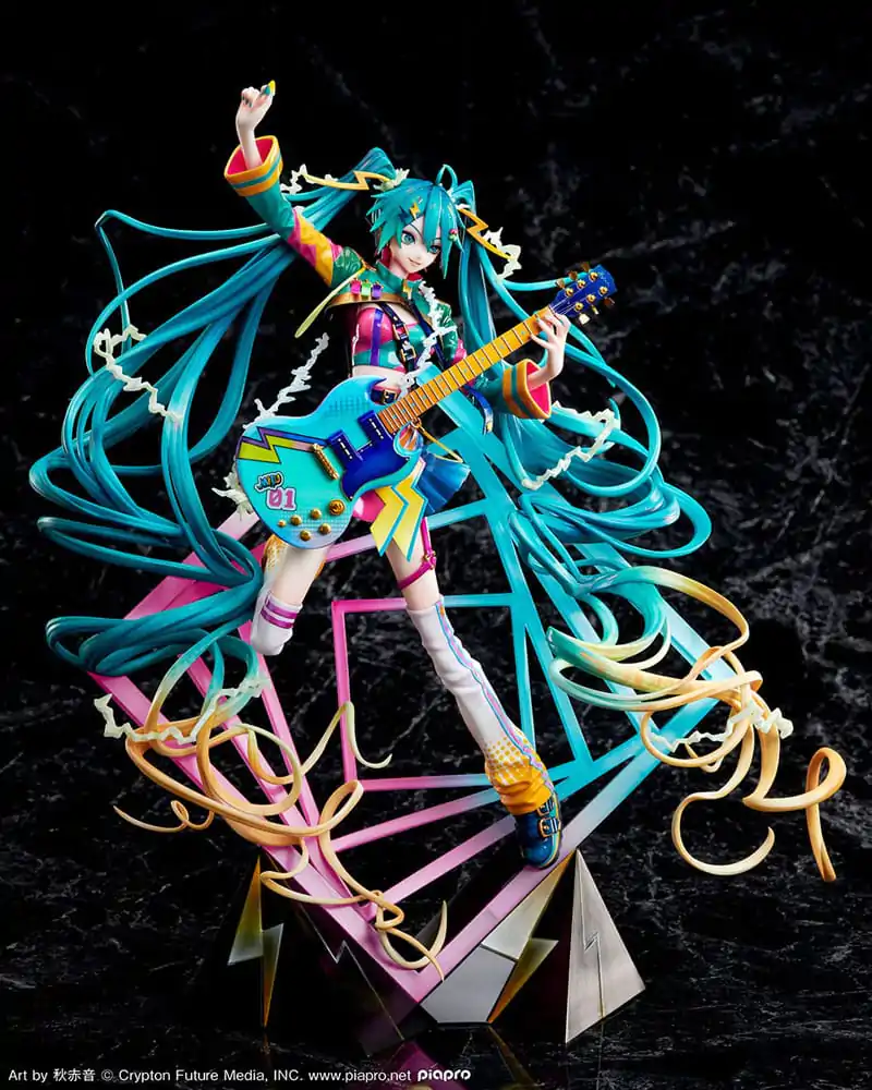 Hatsune Miku PVC szobor figura 1/7 Japan Tour 2023 Thunderbolt 32 cm termékfotó