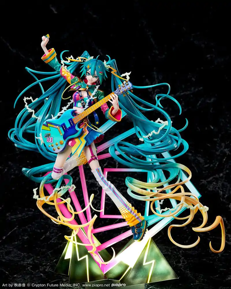 Hatsune Miku PVC szobor figura 1/7 Japan Tour 2023 Thunderbolt 32 cm termékfotó