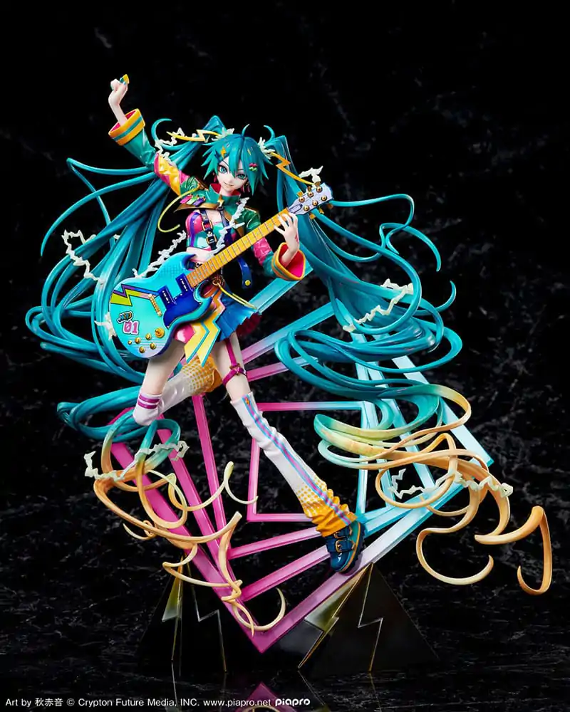 Hatsune Miku PVC szobor figura 1/7 Japan Tour 2023 Thunderbolt 32 cm termékfotó