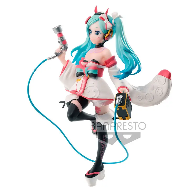 Hatsune Miku Racing Dress and Pattern Racing Miku 2020 Kimono Ver. figura 18cm termékfotó