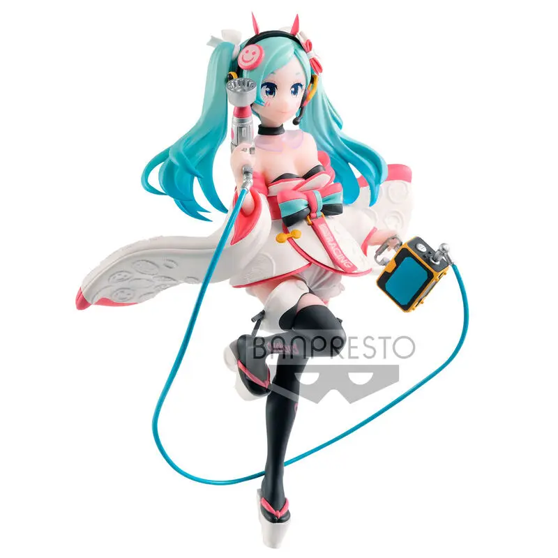 Hatsune Miku Racing Dress and Pattern Racing Miku 2020 Kimono Ver. figura 18cm termékfotó
