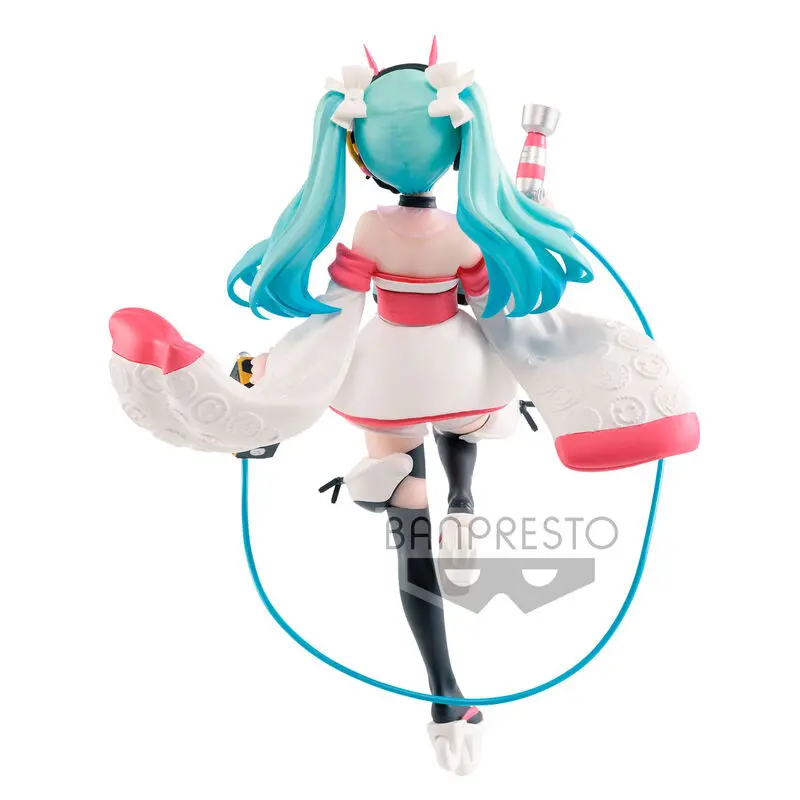 Hatsune Miku Racing Dress and Pattern Racing Miku 2020 Kimono Ver. figura 18cm termékfotó