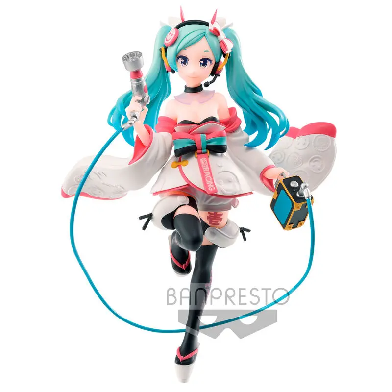 Hatsune Miku Racing Dress and Pattern Racing Miku 2020 Kimono Ver. figura 18cm termékfotó