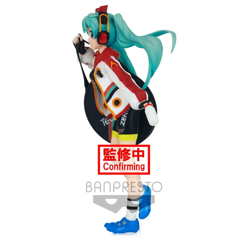 Hatsune Miku Racing ver. Racing Miku 2020 Team Ukyo figura 17cm termékfotó