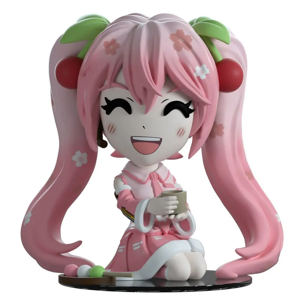 Hatsune Miku Sakura Miku Vinyl figura 9 cm termékfotó