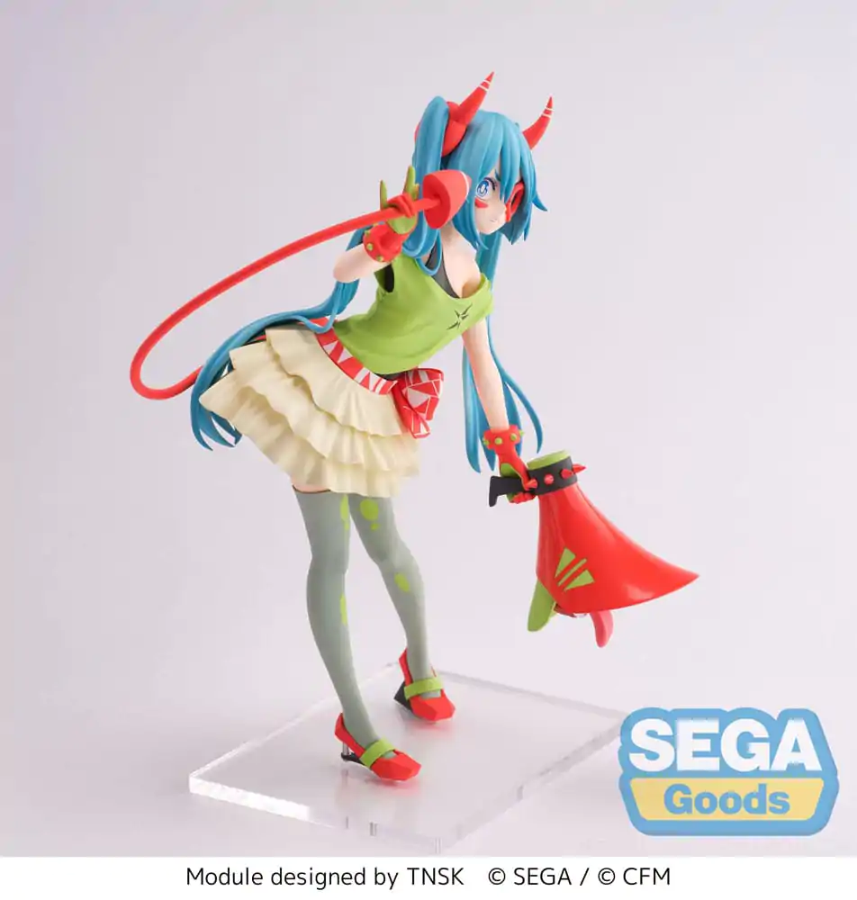 Hatsune Miku Series FIGURIZMa Project DIVA- X Hatsune Miku - DE:MONSTAR T.R. PVC szobor figura 22 cm termékfotó