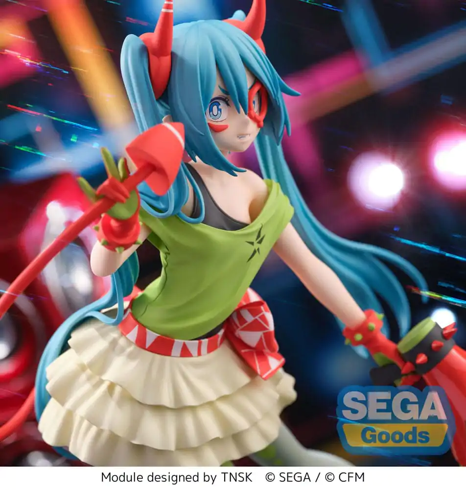 Hatsune Miku Series FIGURIZMa Project DIVA- X Hatsune Miku - DE:MONSTAR T.R. PVC szobor figura 22 cm termékfotó