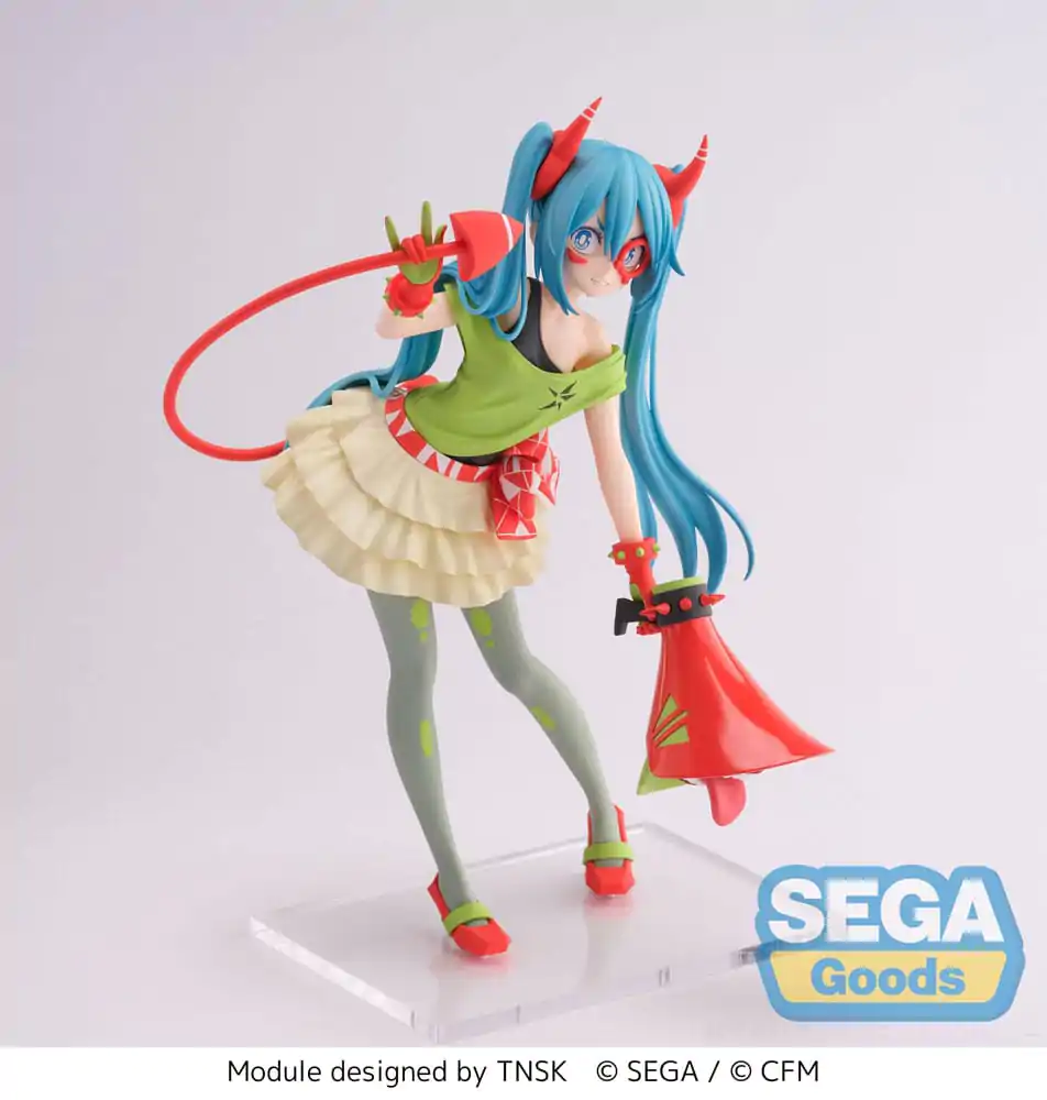 Hatsune Miku Series FIGURIZMa Project DIVA- X Hatsune Miku - DE:MONSTAR T.R. PVC szobor figura 22 cm termékfotó