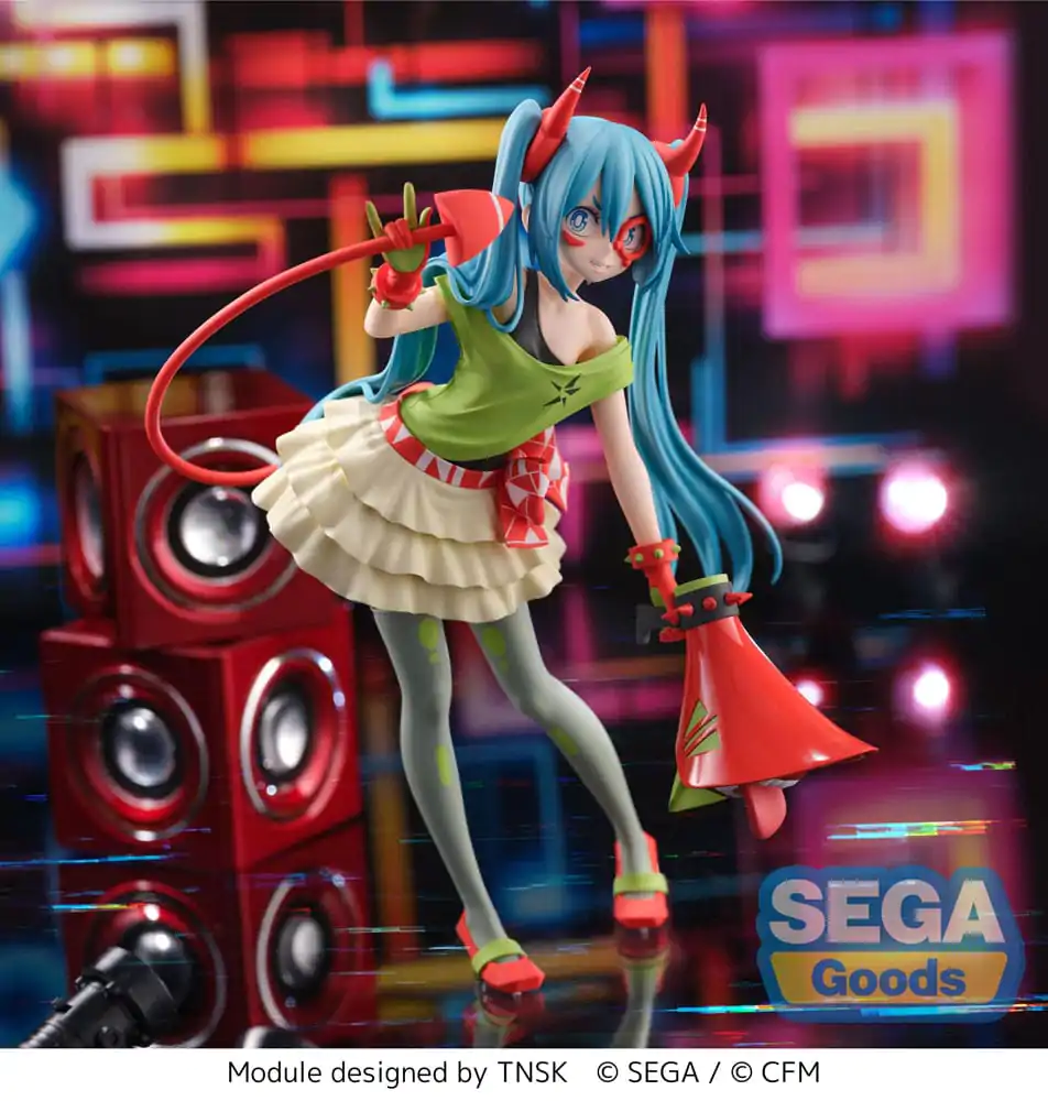 Hatsune Miku Series FIGURIZMa Project DIVA- X Hatsune Miku - DE:MONSTAR T.R. PVC szobor figura 22 cm termékfotó