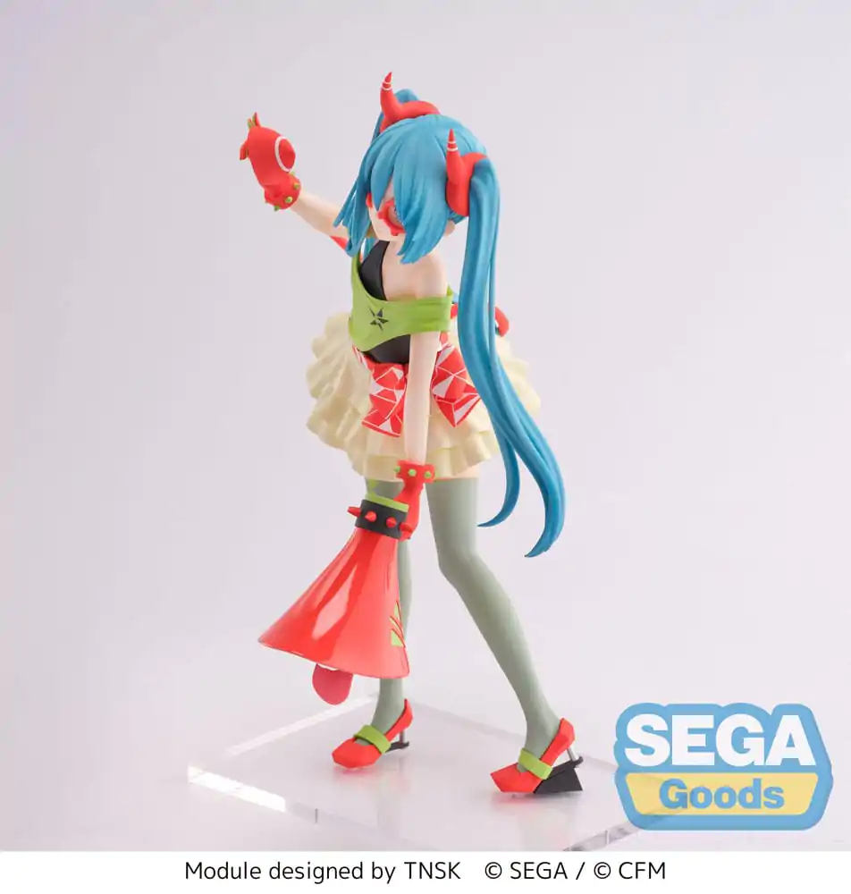 Hatsune Miku Series FIGURIZMa Project DIVA- X Hatsune Miku - DE:MONSTAR T.R. PVC szobor figura 22 cm termékfotó