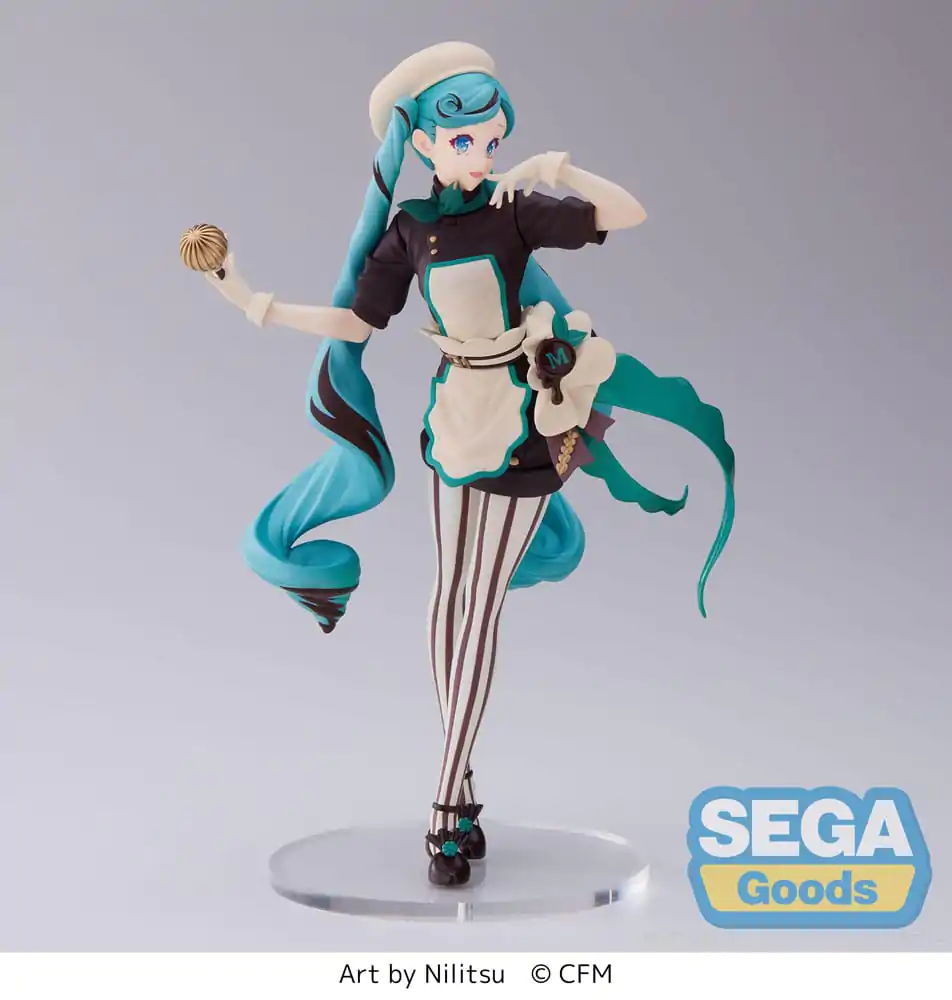 Hatsune Miku Series Luminasta Hatsune Miku - Bitter Patissier (re-run) PVC szobor figura 21 cm termékfotó