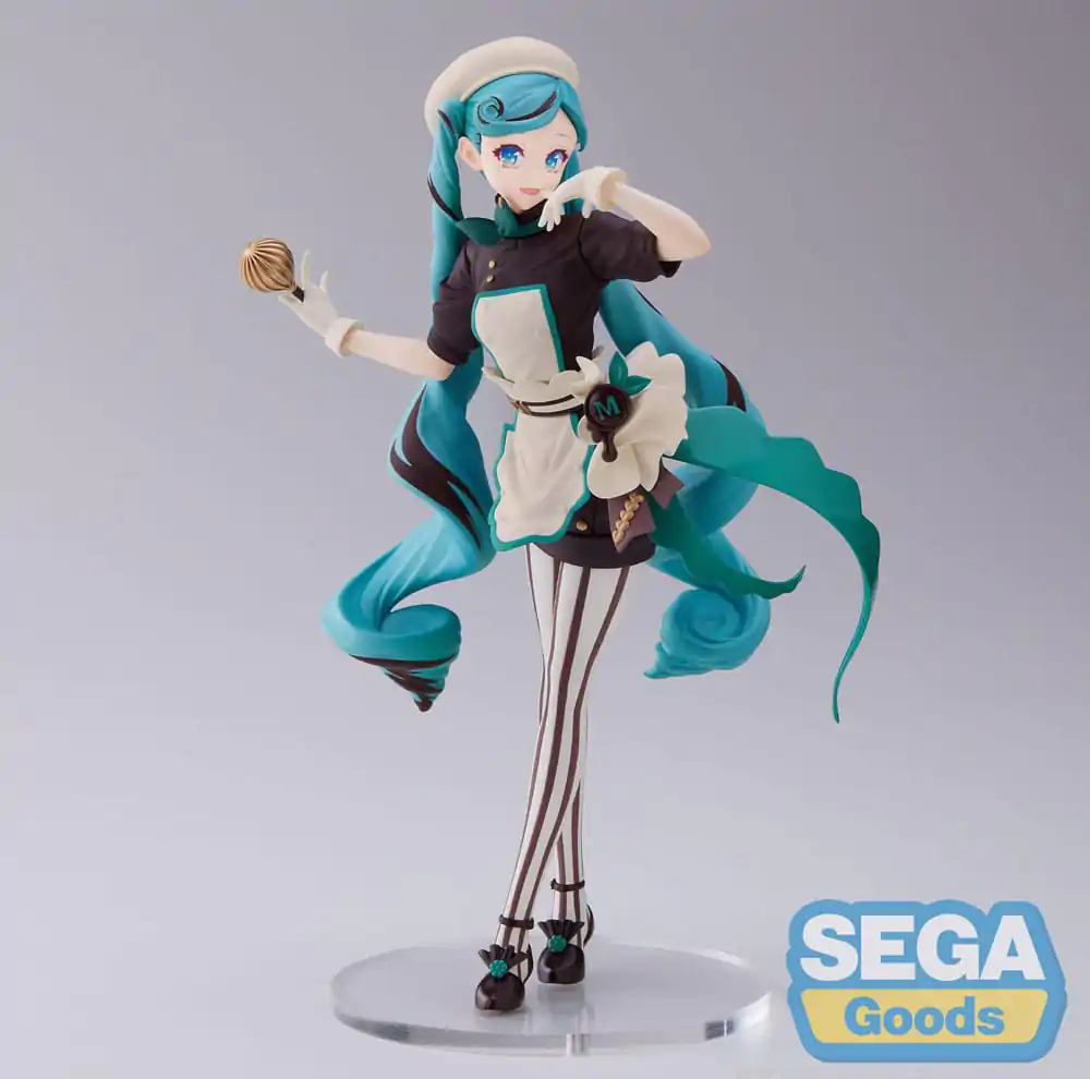 Hatsune Miku Series Luminasta Hatsune Miku - Bitter Patissier (re-run) PVC szobor figura 21 cm termékfotó