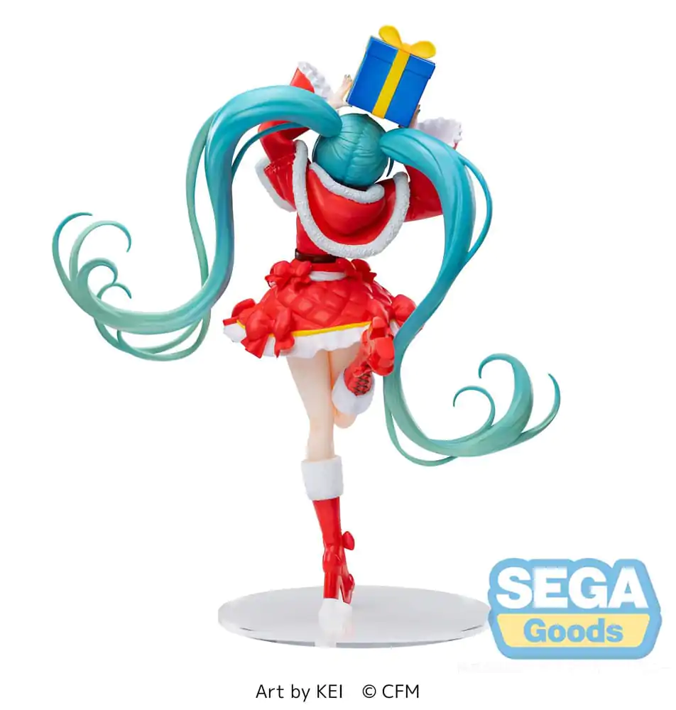 Hatsune Miku Series Luminasta Hatsune Miku Christmas 2024 PVC szobor figura 19 cm termékfotó