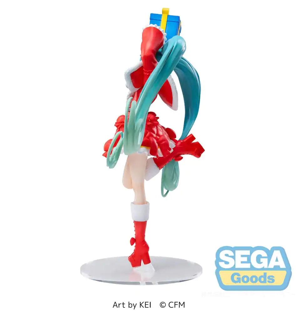 Hatsune Miku Series Luminasta Hatsune Miku Christmas 2024 PVC szobor figura 19 cm termékfotó