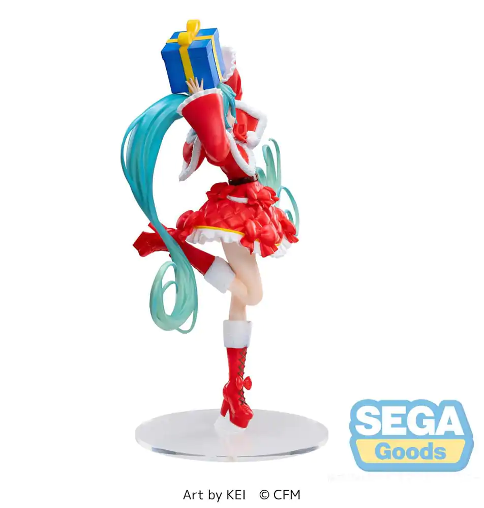 Hatsune Miku Series Luminasta Hatsune Miku Christmas 2024 PVC szobor figura 19 cm termékfotó