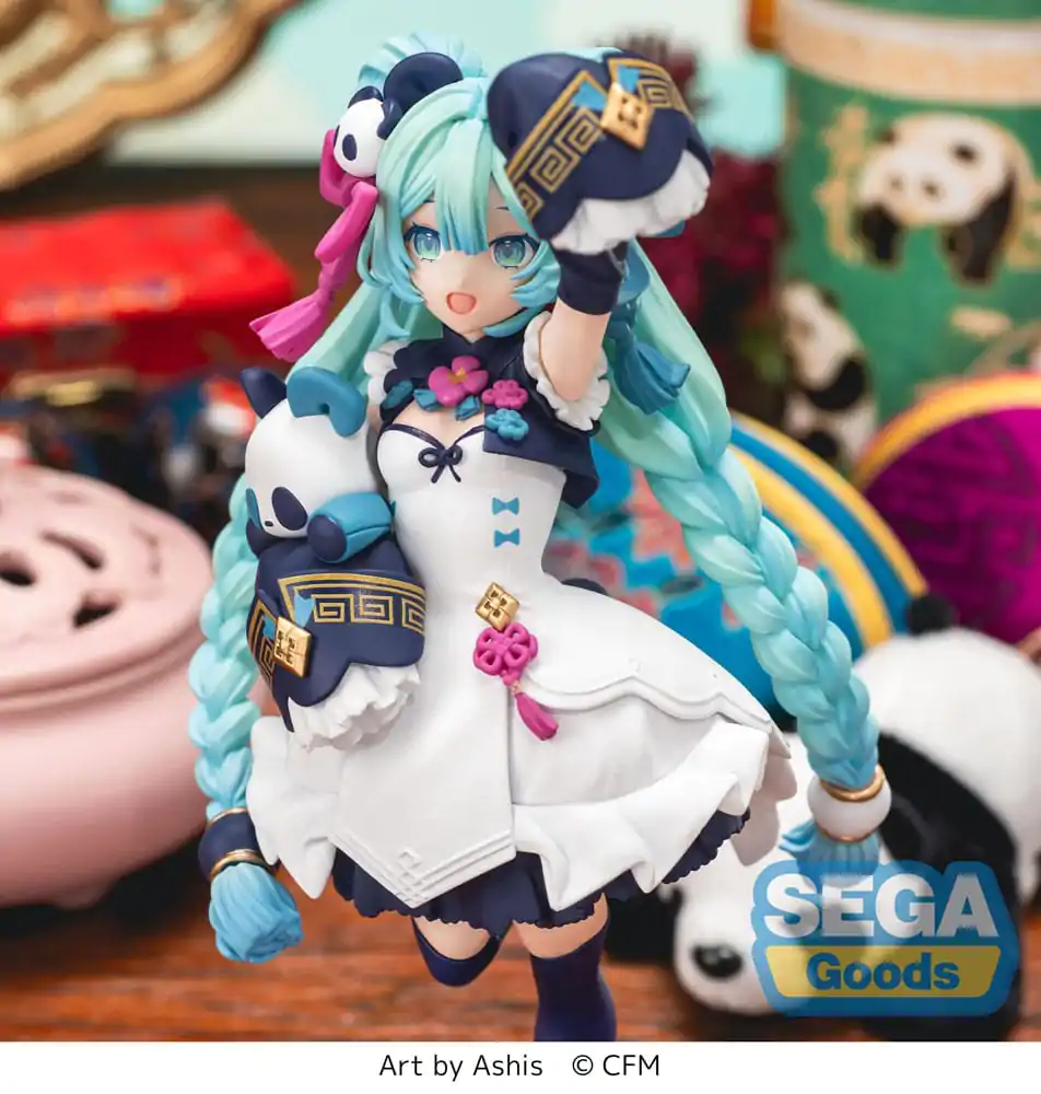 Hatsune Miku Series Luminasta Hatsune Miku - Modern China PVC szobor figura 18 cm termékfotó