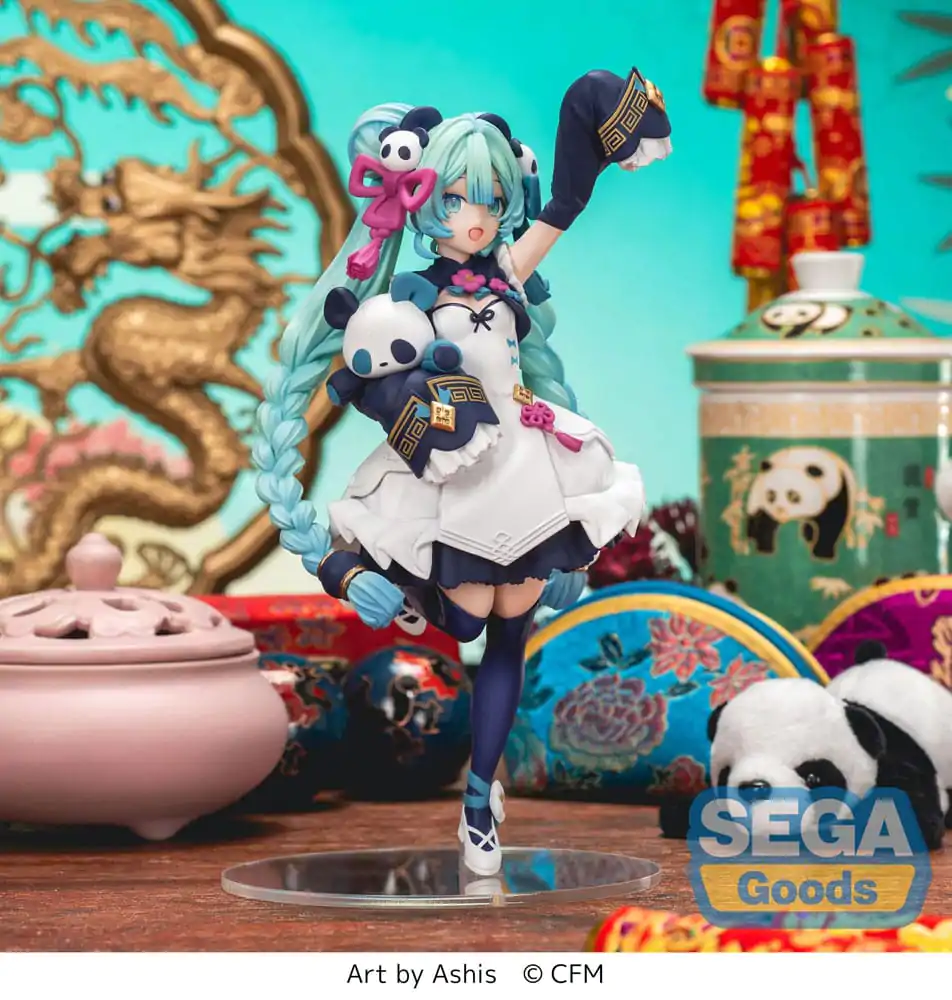 Hatsune Miku Series Luminasta Hatsune Miku - Modern China PVC szobor figura 18 cm termékfotó