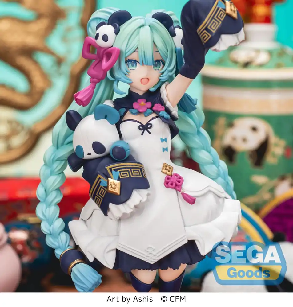 Hatsune Miku Series Luminasta Hatsune Miku - Modern China PVC szobor figura 18 cm termékfotó