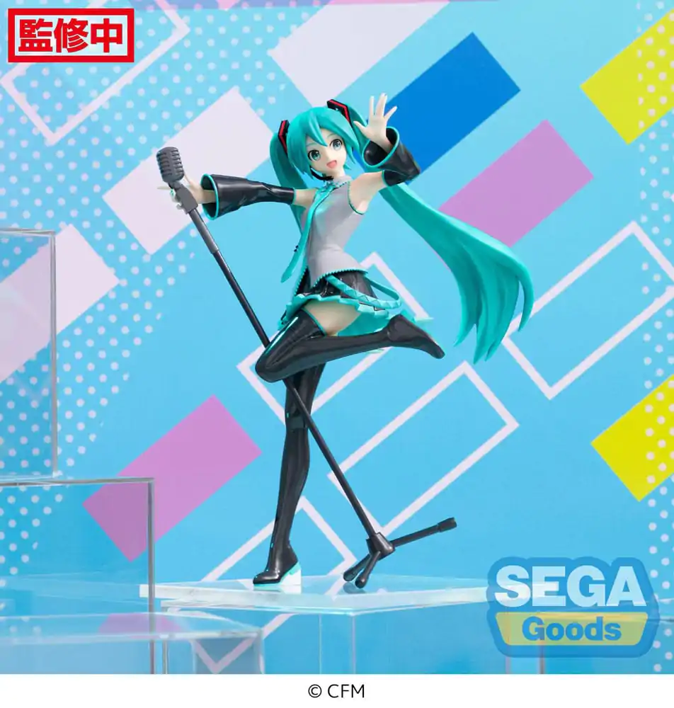 Hatsune Miku Series Luminasta Project DIVA MEGA39's 15th DIVA Ver. PVC szobor figura 18 cm termékfotó