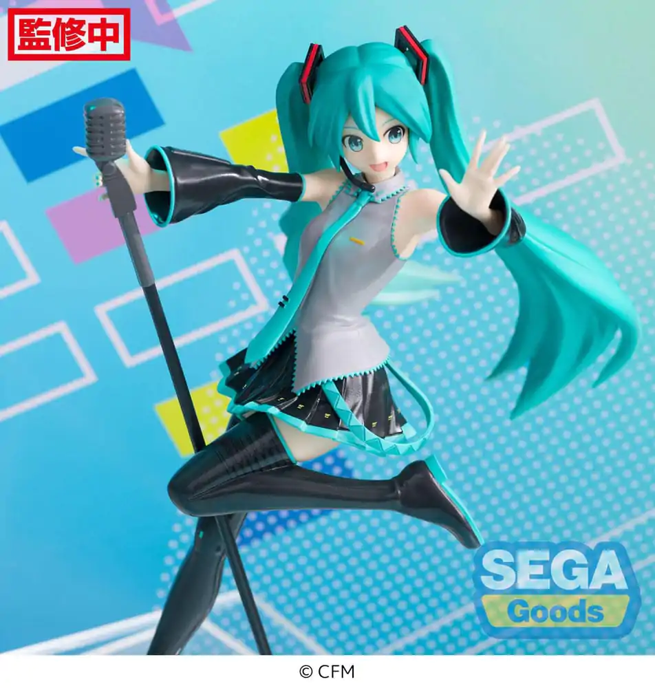 Hatsune Miku Series Luminasta Project DIVA MEGA39's 15th DIVA Ver. PVC szobor figura 18 cm termékfotó