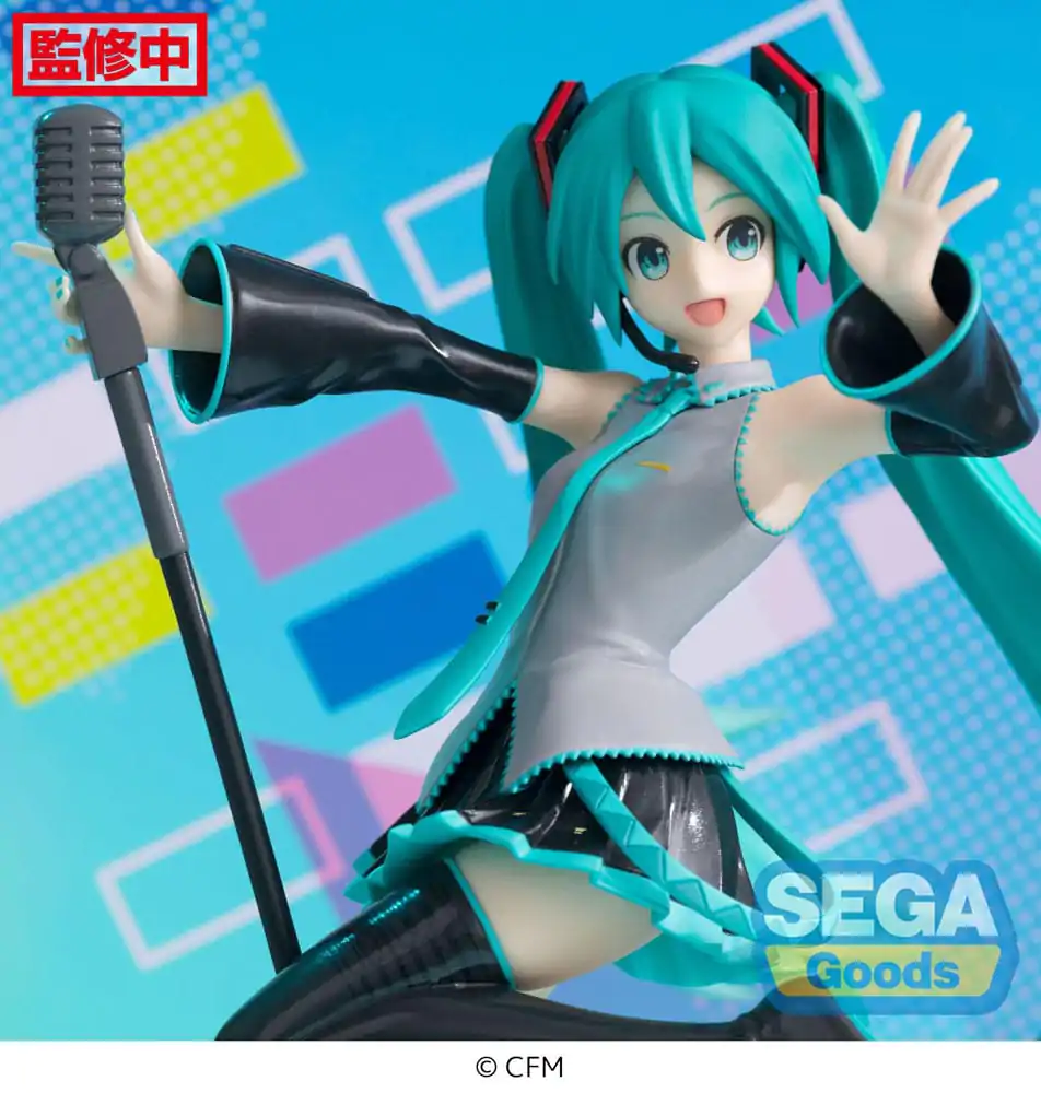 Hatsune Miku Series Luminasta Project DIVA MEGA39's 15th DIVA Ver. PVC szobor figura 18 cm termékfotó