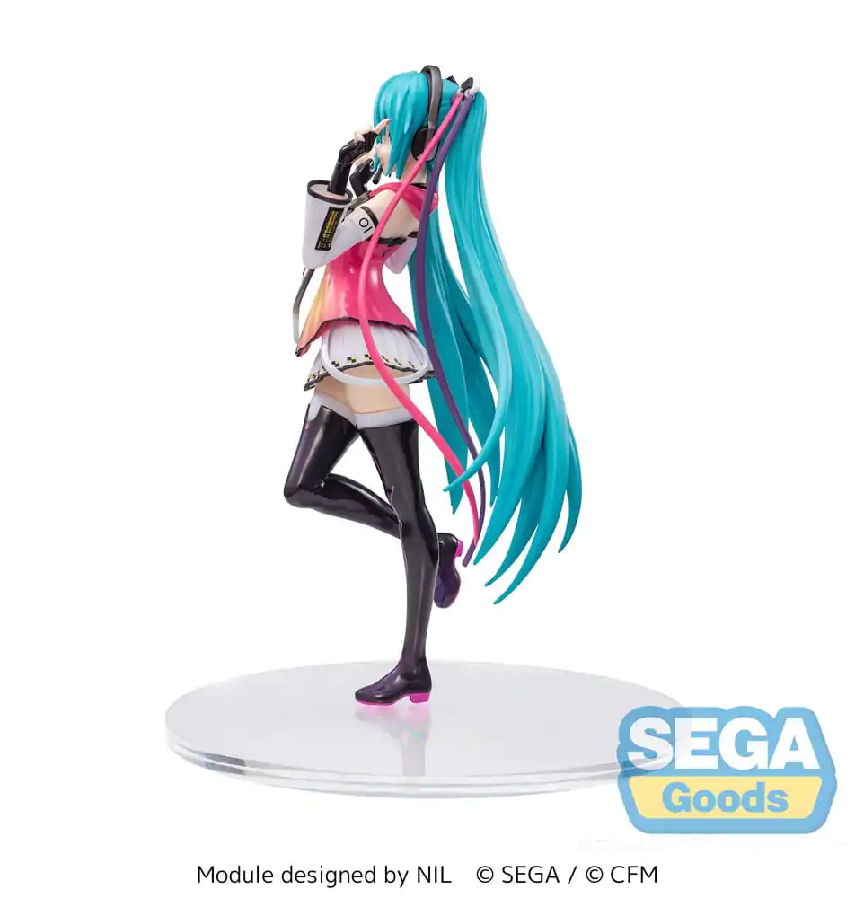 Hatsune Miku Series Luminasta Project DIVA MEGA39's Hatsune Miku - Star Voice PVC szobor figura 18 cm termékfotó