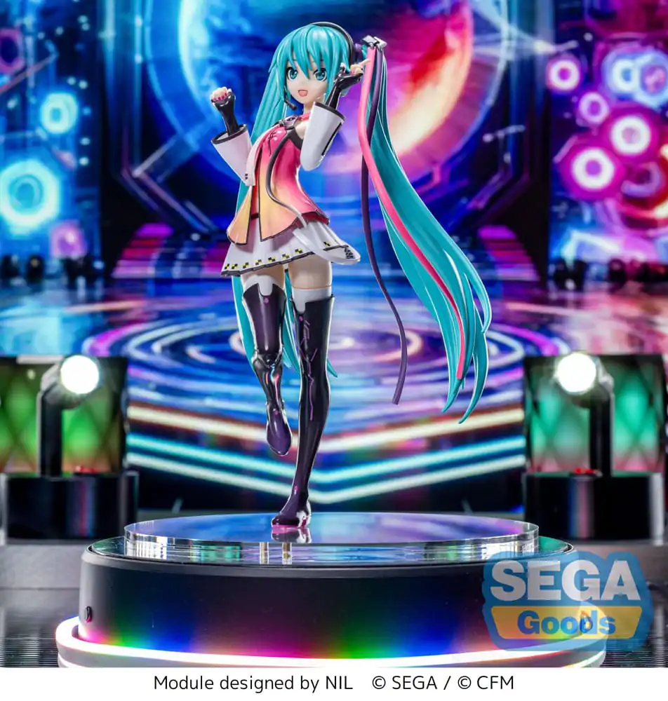 Hatsune Miku Series Luminasta Project DIVA MEGA39's Hatsune Miku - Star Voice PVC szobor figura 18 cm termékfotó