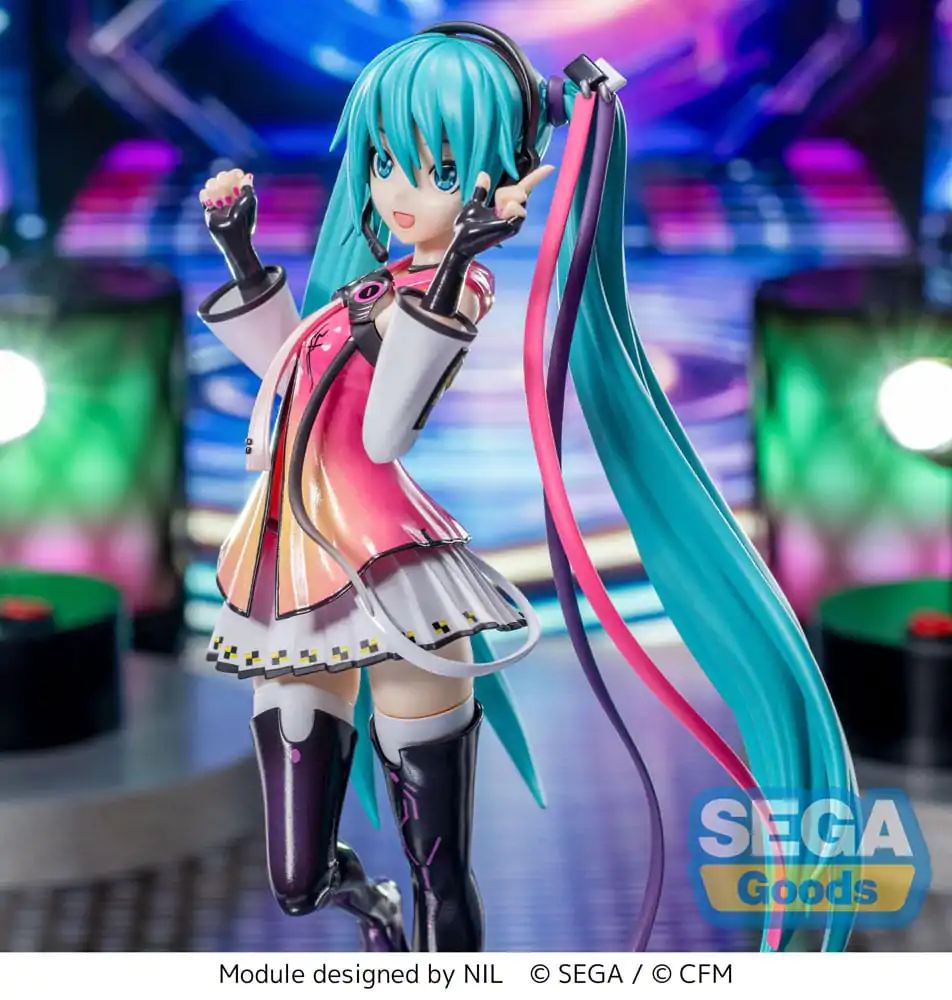 Hatsune Miku Series Luminasta Project DIVA MEGA39's Hatsune Miku - Star Voice PVC szobor figura 18 cm termékfotó