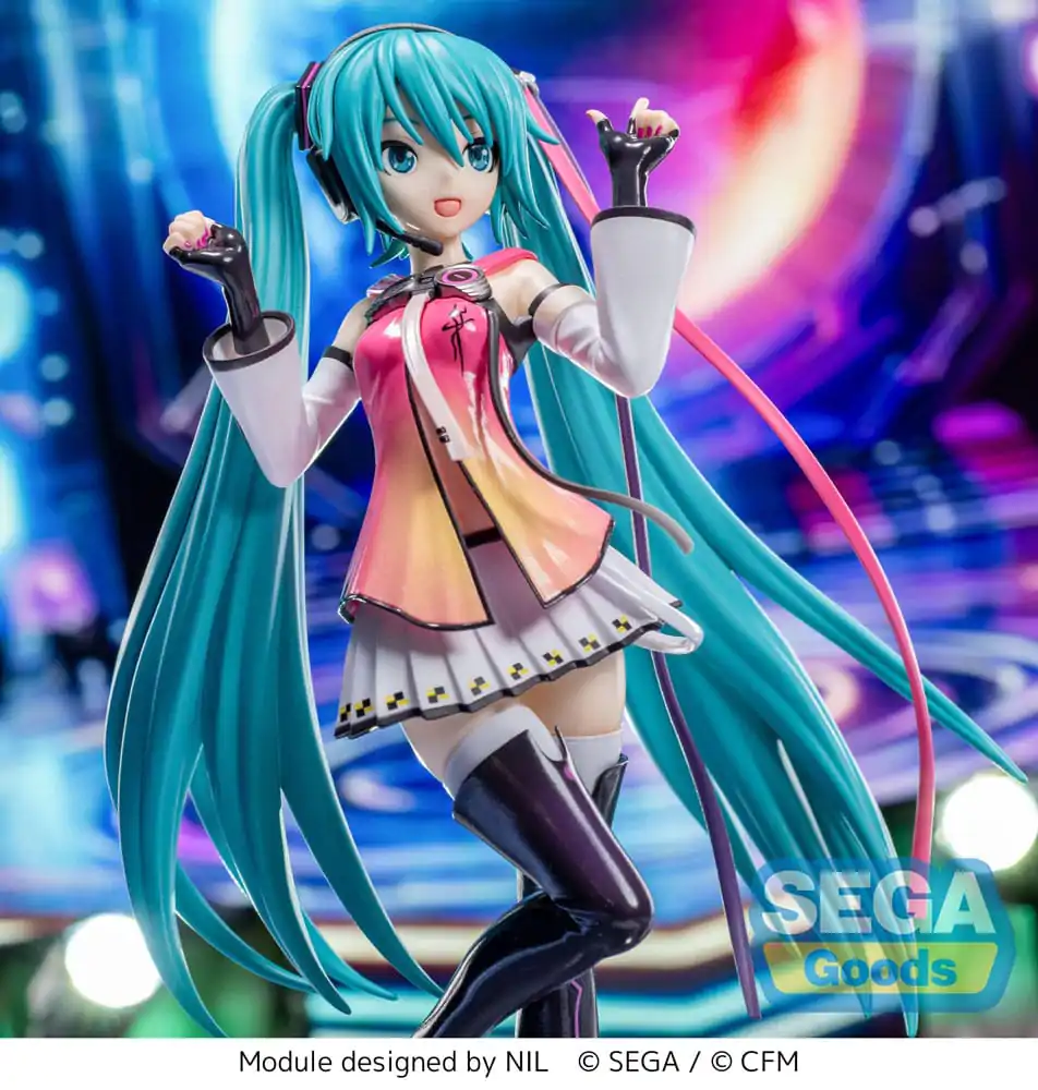 Hatsune Miku Series Luminasta Project DIVA MEGA39's Hatsune Miku - Star Voice PVC szobor figura 18 cm termékfotó