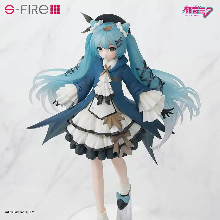 Hatsune Miku Series Miku Autumn Outing PVC szobor figura 22 cm termékfotó