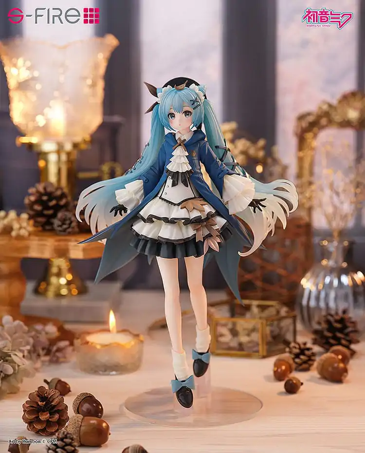 Hatsune Miku Series Miku Autumn Outing PVC szobor figura 22 cm termékfotó