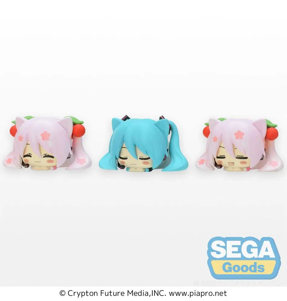 Hatsune Miku Series Ohiruneko PM Sakura Miku 2023 PVC szobor figura 5 cm termékfotó