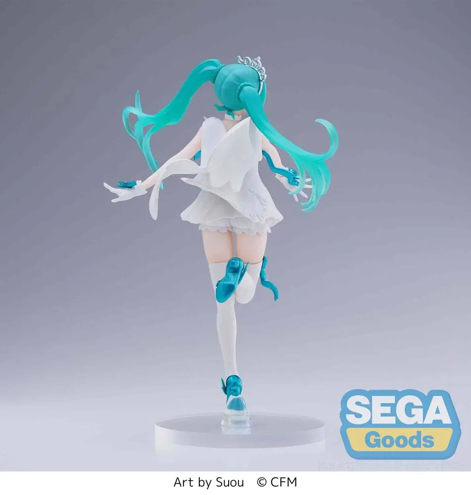 Hatsune Miku Series SPM Hatsune Miku 15th Anniversary SUOU Ver. PVC szobor figura 21 cm termékfotó