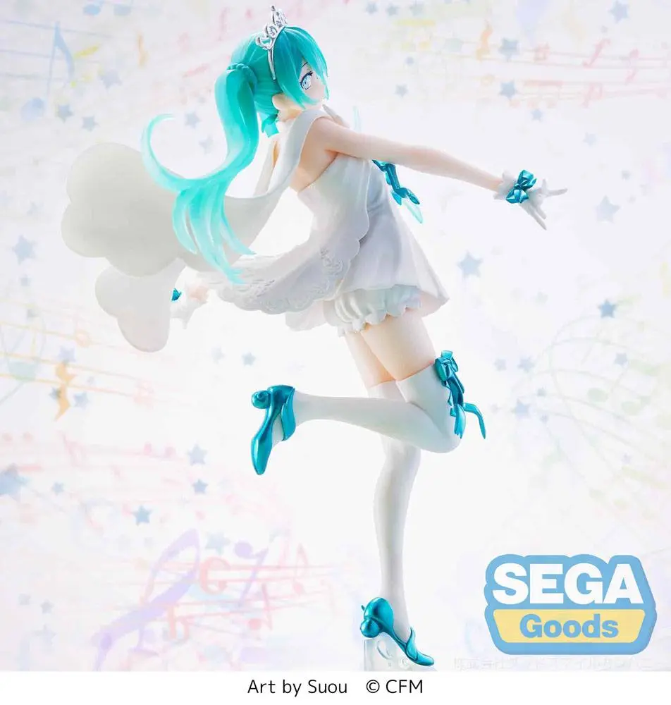 Hatsune Miku Series SPM Hatsune Miku 15th Anniversary SUOU Ver. PVC szobor figura 21 cm termékfotó