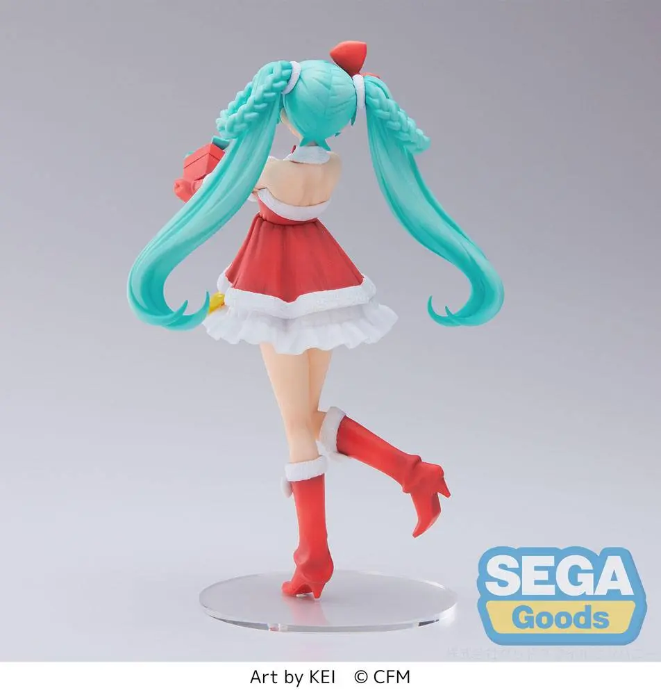 Hatsune Miku Series SPM Hatsune Miku Christmas 2022 Ver. PVC szobor figura 21 cm termékfotó
