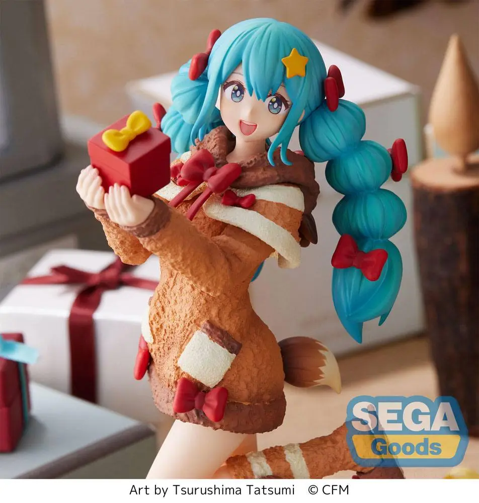 Hatsune Miku Series SPM Hatsune Miku Winter 2022 Ver. PVC szobor figura 21 cm termékfotó