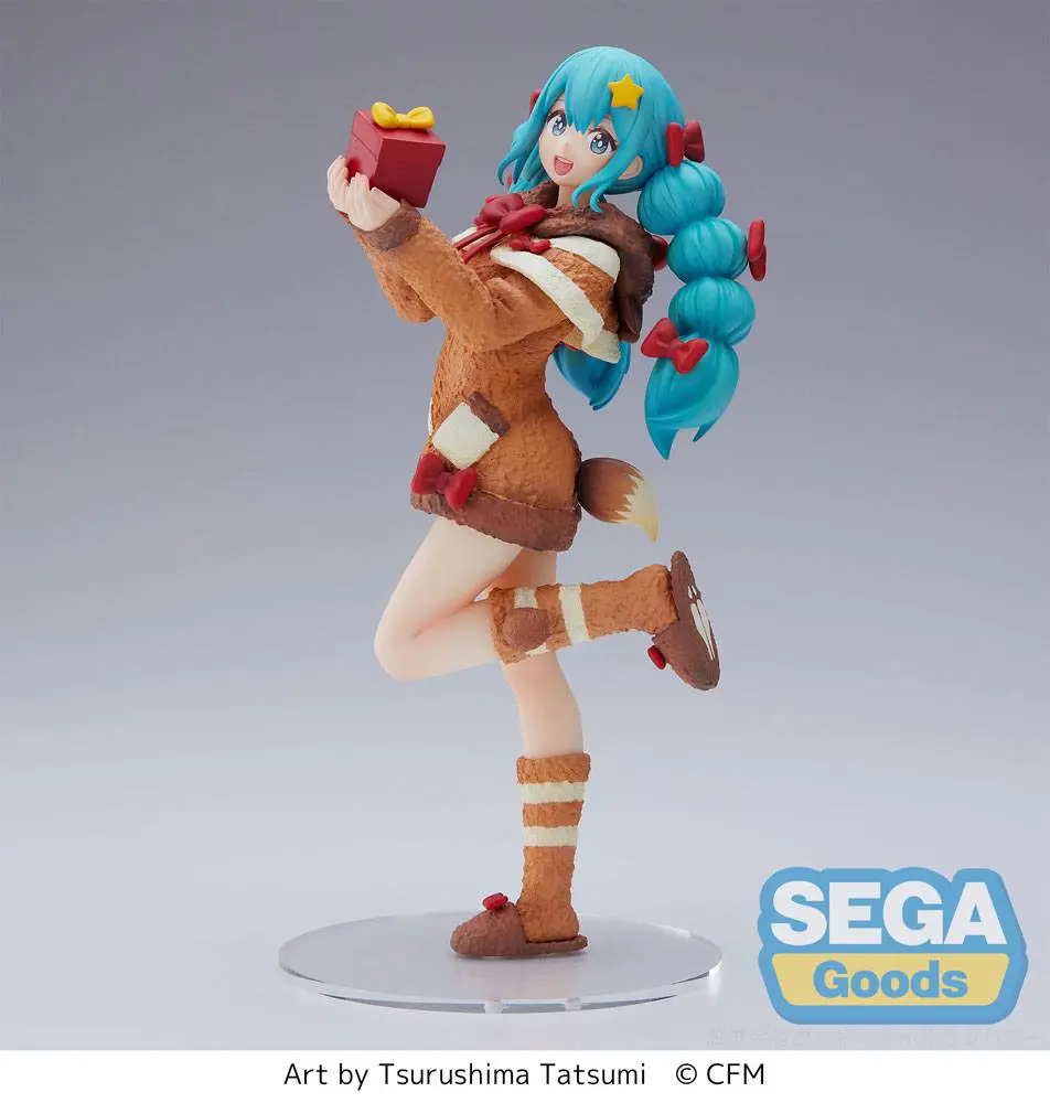 Hatsune Miku Series SPM Hatsune Miku Winter 2022 Ver. PVC szobor figura 21 cm termékfotó