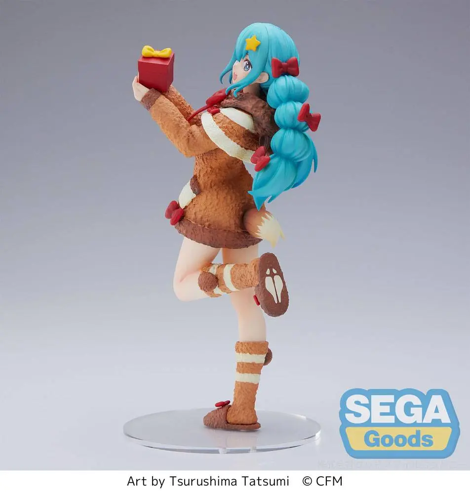 Hatsune Miku Series SPM Hatsune Miku Winter 2022 Ver. PVC szobor figura 21 cm termékfotó