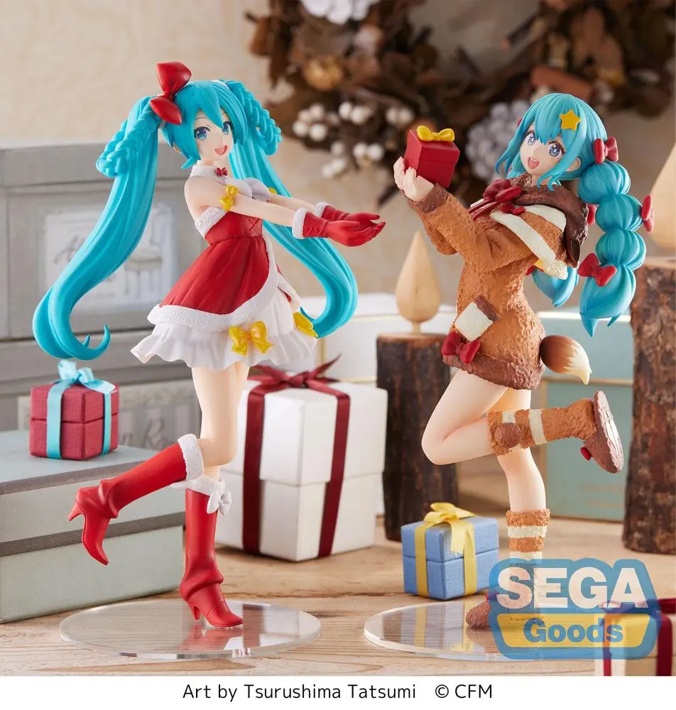 Hatsune Miku Series SPM Hatsune Miku Winter 2022 Ver. PVC szobor figura 21 cm termékfotó
