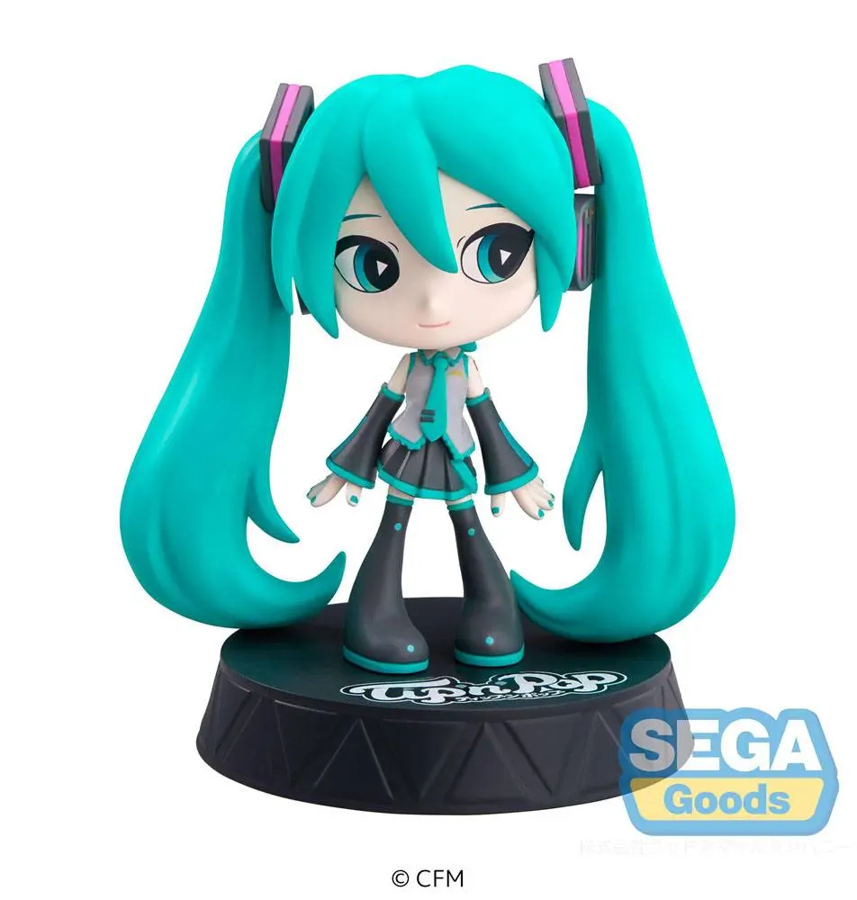 Hatsune Miku Series Tip'n'Pop PM Hatsune Miku PVC szobor figura 12 cm termékfotó