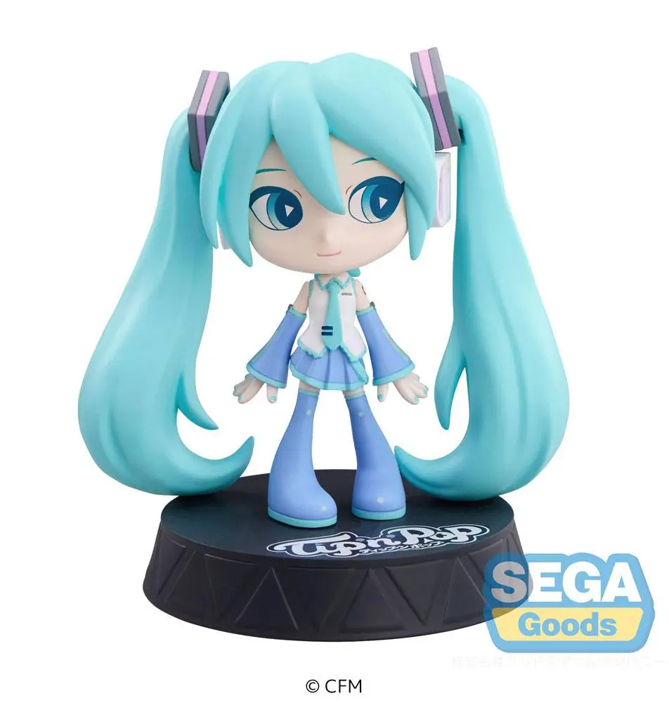 Hatsune Miku Series Tip'n'Pop PM Hatsune Miku PVC szobor figura 12 cm termékfotó