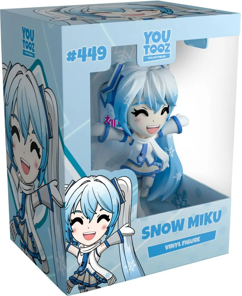 Hatsune Miku Snow Miku Vinyl figura 11 cm termékfotó