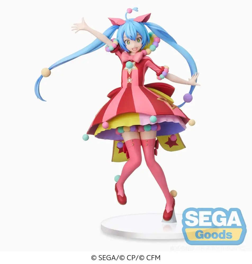 Hatsune Miku SPM Wonderland Sekai Miku PVC szobor figura 21 cm termékfotó