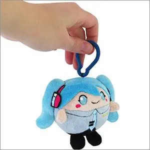 Hatsune Miku Squishable Micro Clip-On plüss figura Miku 8 cm termékfotó